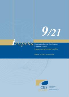 9/21 Irizpena Kontsumitzaileen eta erabiltzaileen estatutuari buruzko legearen aurreproiektua